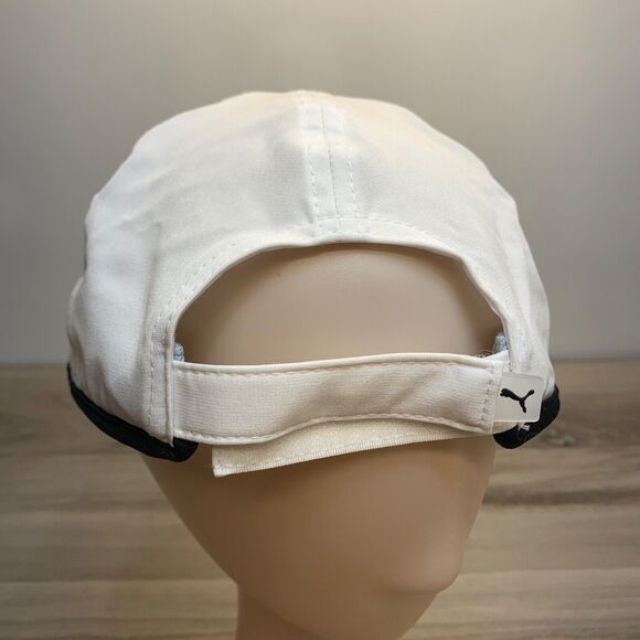 Puma Golf Hat Cap Mens Size One Size Adjustable Strap Back White - Picture 3 of 9